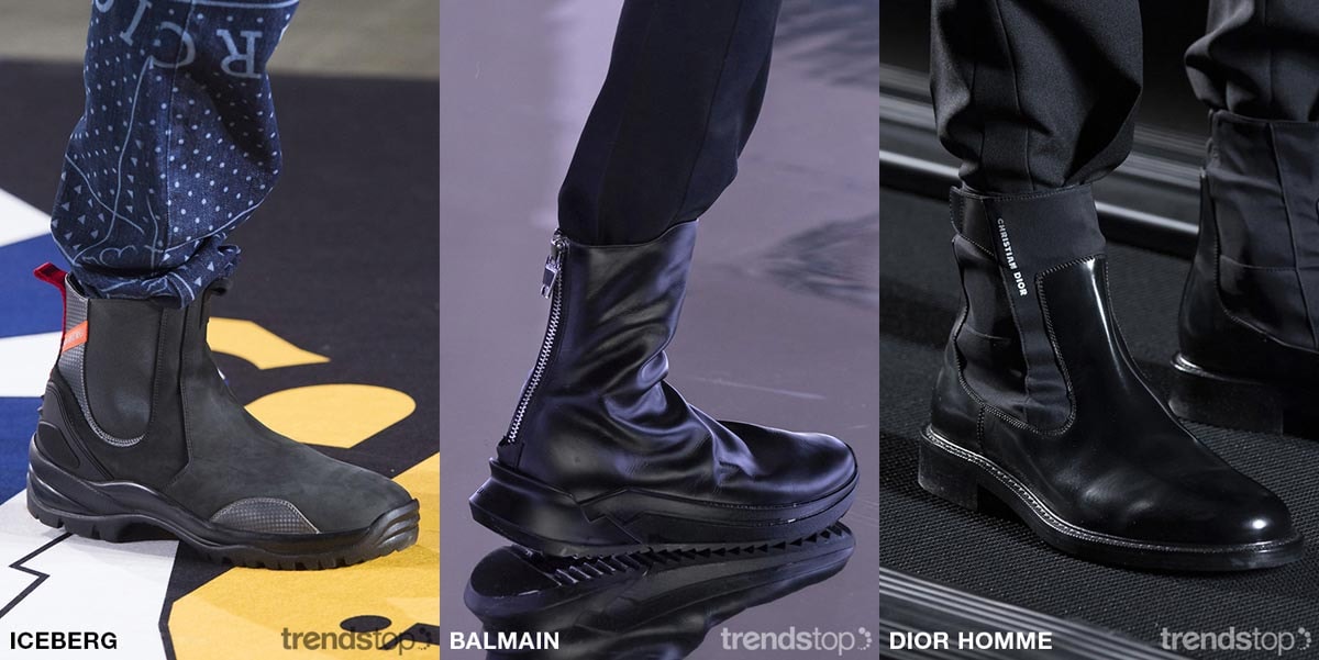 Key Menswear Catwalk Footwear Directions Fall Winter 2019-20 Key Menswear Catwalk Footwear Directions Fall Winter 2019-20