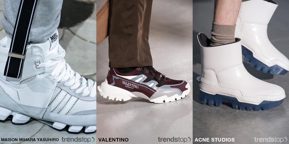 Key Menswear Catwalk Footwear Directions Fall Winter 2019-20 Key Menswear Catwalk Footwear Directions Fall Winter 2019-20