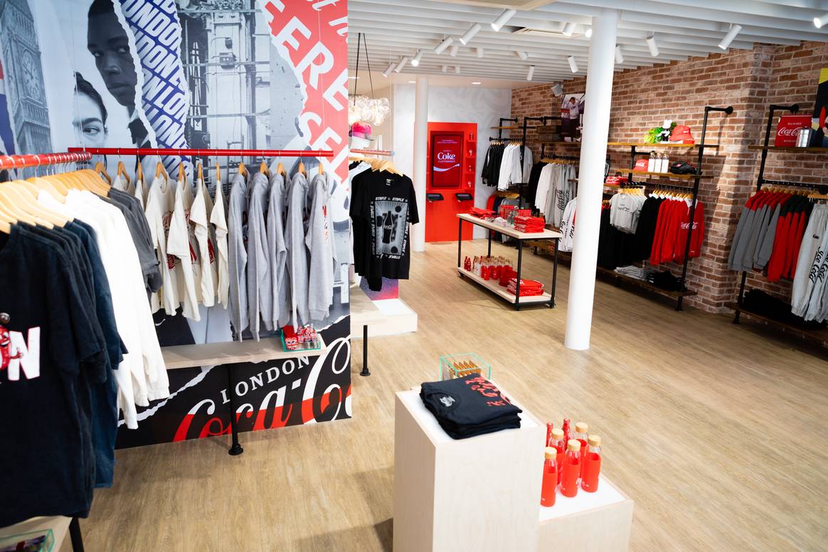 Coca-Cola opens first European fashion hub in London